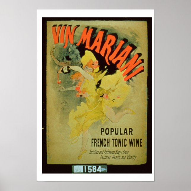 Plakatwerbung "Mariani Wine, populär Französisch T Poster (Vorne)