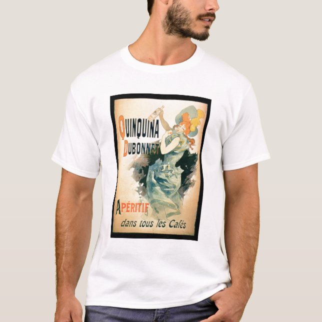 Plakatwerbung "Quinquina" durch Dubonnet (Farbe T-Shirt (Vorderseite)