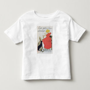 Plakatwerbung Reine Sterilisierte Milch Kleinkind T-shirt