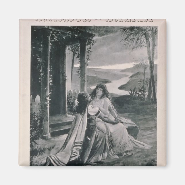 Plakatwerbung "Samson and Dalila" Magnet (Vorne)