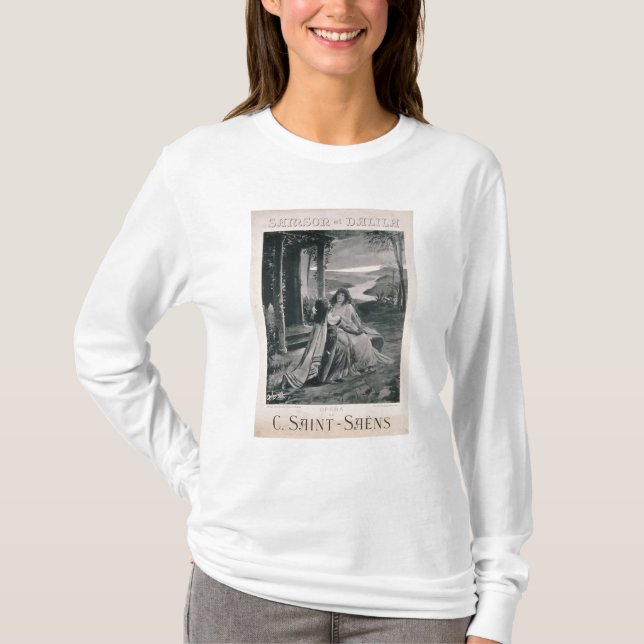 Plakatwerbung 'Samson und Dalila T-Shirt (Vorderseite)