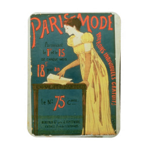Plakatwerbungssubskriptionen zu "Paris-Modus" M Magnet