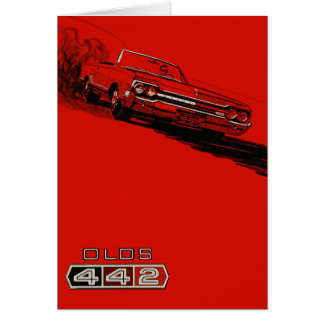 Plakatwiedergabe 1964 Oldsmobiles 442