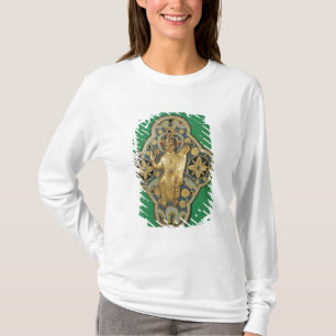Plakette, die Gottsegen darstellt T-Shirt