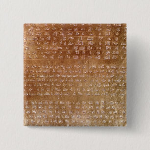 Plakette von Darius I 550-500 BC Button