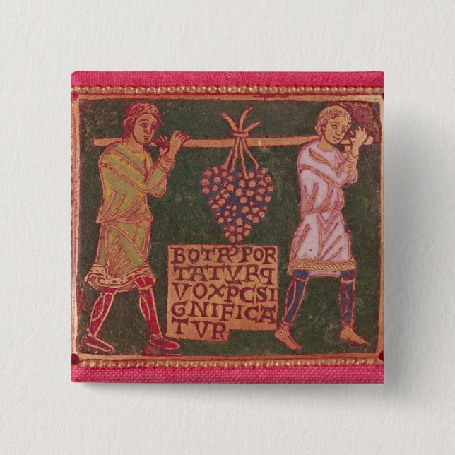 Plakette von einem Kreuz Button (Vorderseite)