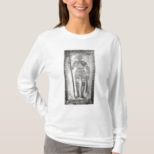Plakette, welche die Rüstung von Jeanne d'Arc T-Shirt