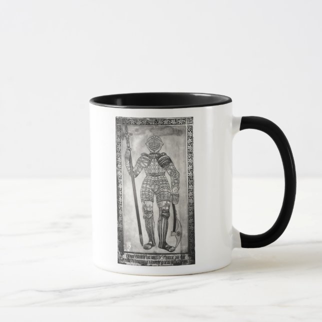 Plakette, welche die Rüstung von Jeanne d'Arc Tasse (Rechts)