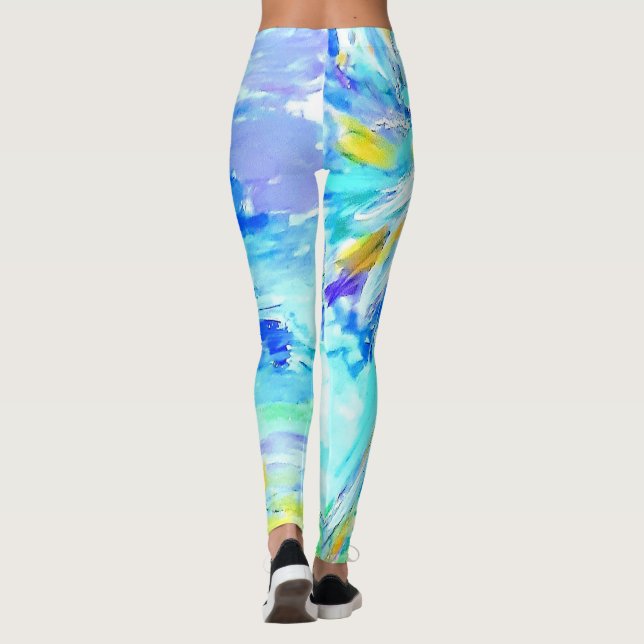 Plam Trees Legginsgs Leggings (Rückseite)