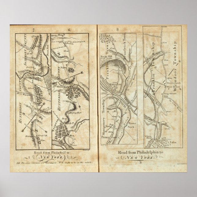 Plan 2 von Philadelphia nach New York Poster (Vorne)