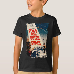 Plan 9 aus dem Weltall Vintage Sci-Fi T-Shirt