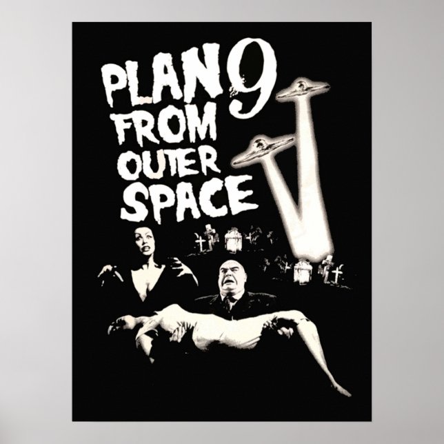 Plan 9 aus dem Weltraum Poster (Vorne)