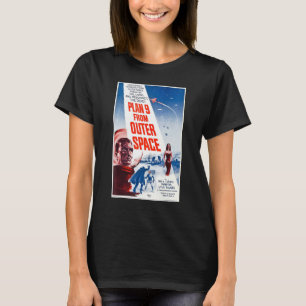 Plan 9 From Outer Space Vintage-Poster-T-Shirt T-Shirt