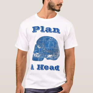 Plan A Kopf Humorisches Konzept T-Shirt