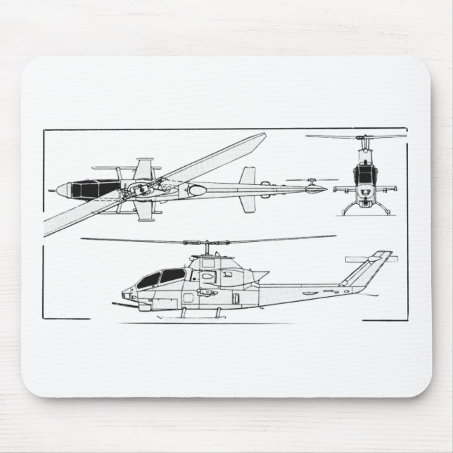 Plan AH1 Mousepad (Vorne)
