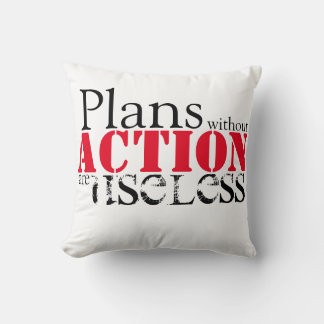 Plan-Aktionspatzen Kissen