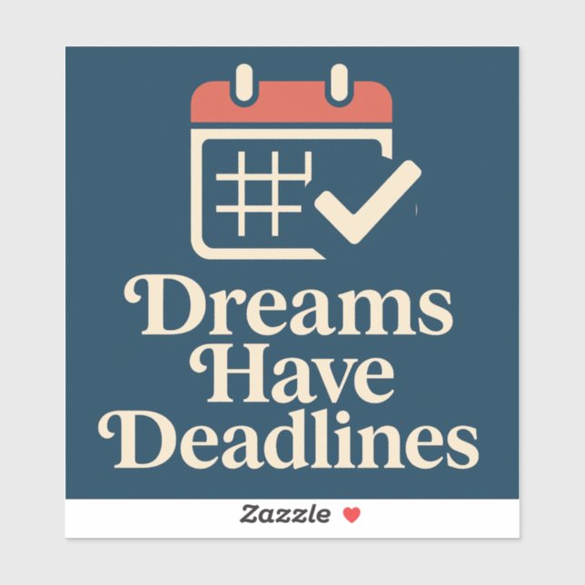 Plan Bold, Dream Loud Aufkleber (Blatt)