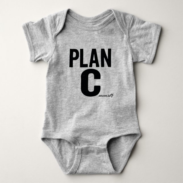 Plan C Baby Strampler (Vorderseite)