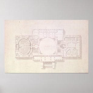 Plan der Hauptgeschichte der Hauptstadt, Poster