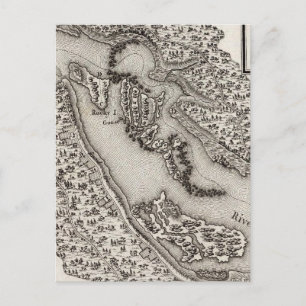 Plan der Vergewaltigungen oder Fälle des Ohio Postkarte