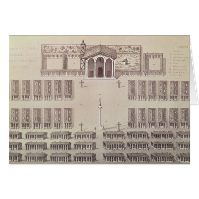 Plan des Candelaria-Auftrags in Paraguay (Vorderseite (Horizontal))