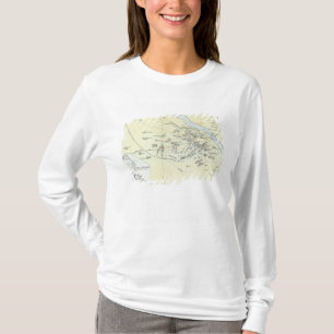 Plan des Kampfes von Cawnpoor T-Shirt