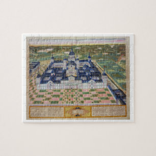 Plan des Klosters EL Escorial, von 'Civita Puzzle