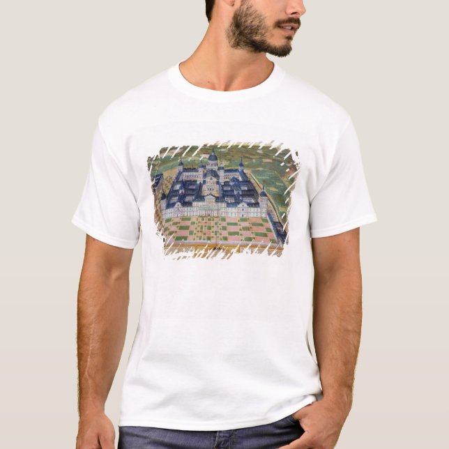 Plan des Klosters EL Escorial, von 'Civita T-Shirt (Vorderseite)