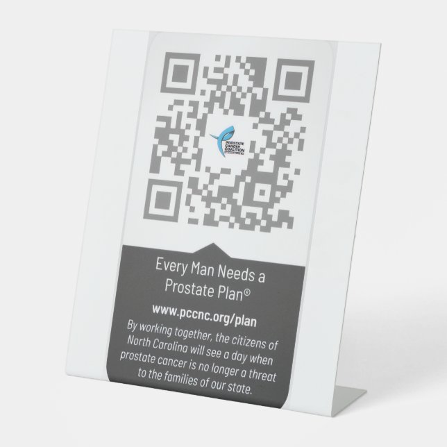 Plan Event Signage Sockelschild (Vorderseite)