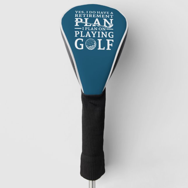 Plan für die Rückzahlung Golf Headcover (Vorderseite)