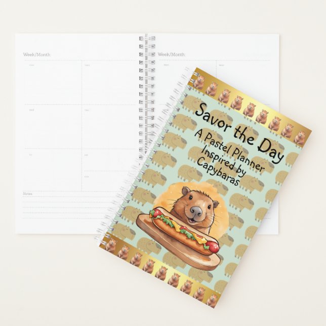 Plan Happy, Live Happy: The Capybara Way! Planer (Anzeige)