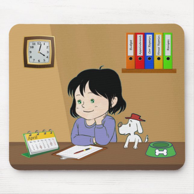Plan-O-Pooch Mousepad (Vorne)