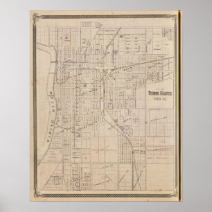 Plan Terre Haute, Vigo Co Poster
