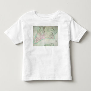 Plan von New York, 1776 Kleinkind T-shirt