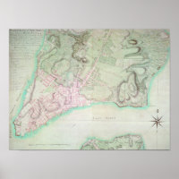 Plan von New York, 1776