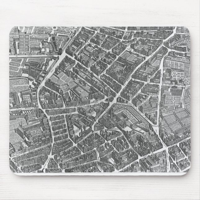 Plan von Paris Mousepad (Vorne)