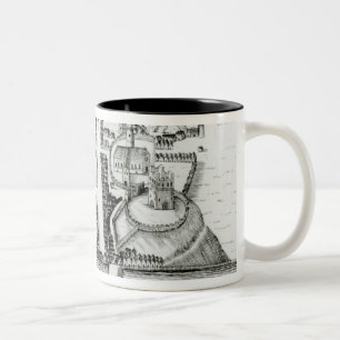 Plan von Rochester Zweifarbige Tasse
