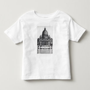 Plan von St Peter, Rom, vorbei graviert Kleinkind T-shirt