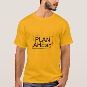PLAN voran - der T - Shirt Männer (Licht)