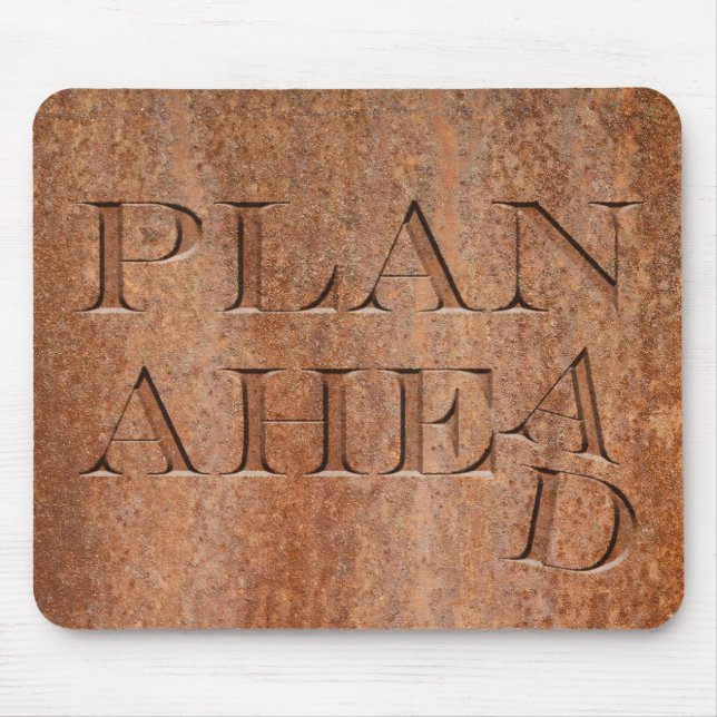 Plan voran mousepad (Vorne)