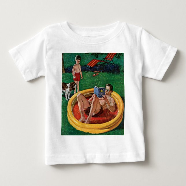 Planbecken Baby T-shirt (Vorderseite)