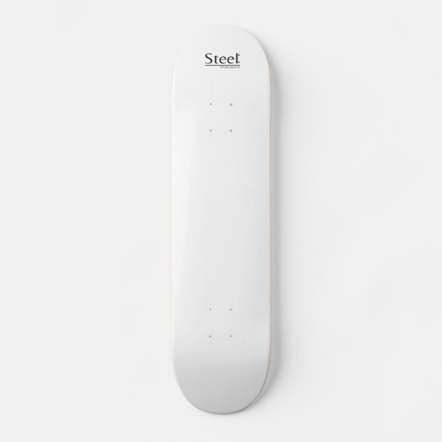 Planche Blanche Steel-Skateboard Skateboard (Vorderseite)