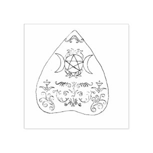 Planchette Gummistempel