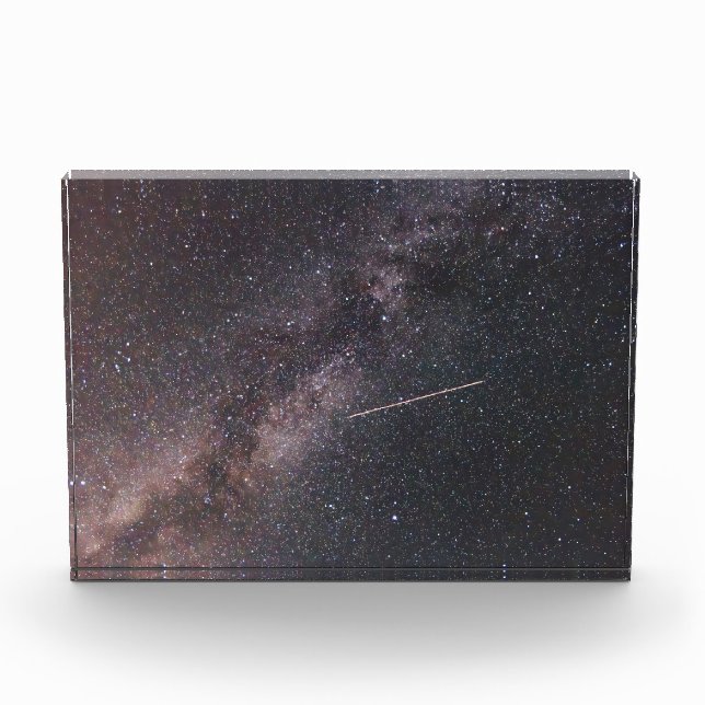 Plane crossing the Milky Way (2024) Fotoblock (Vorderseite)