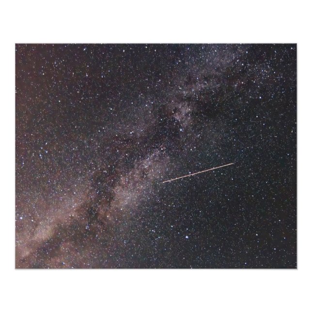 Plane crossing the Milky Way (2024) Poster (Vorderseite)