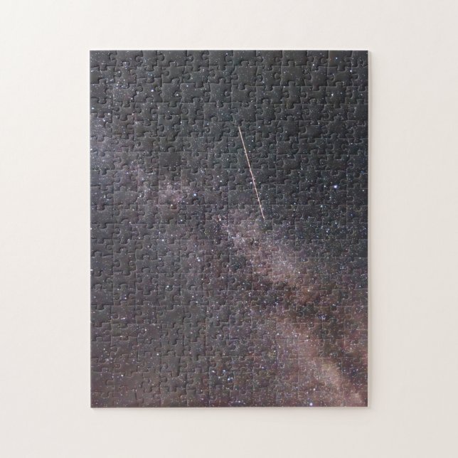 Plane crossing the Milky Way (2024) Puzzle (Vertikal)