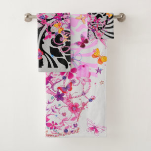 Plane deine eigene Babyparty Badhandtuch Set