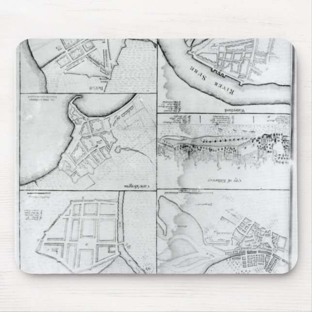Pläne der Prinzip Türme, Forts Mousepad (Vorne)