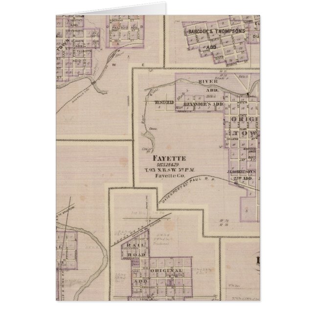 Pläne für Cedarfälle (Vorne)