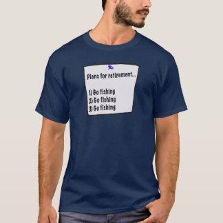 Pläne für Shirt des Ruhestandes (Fischen)